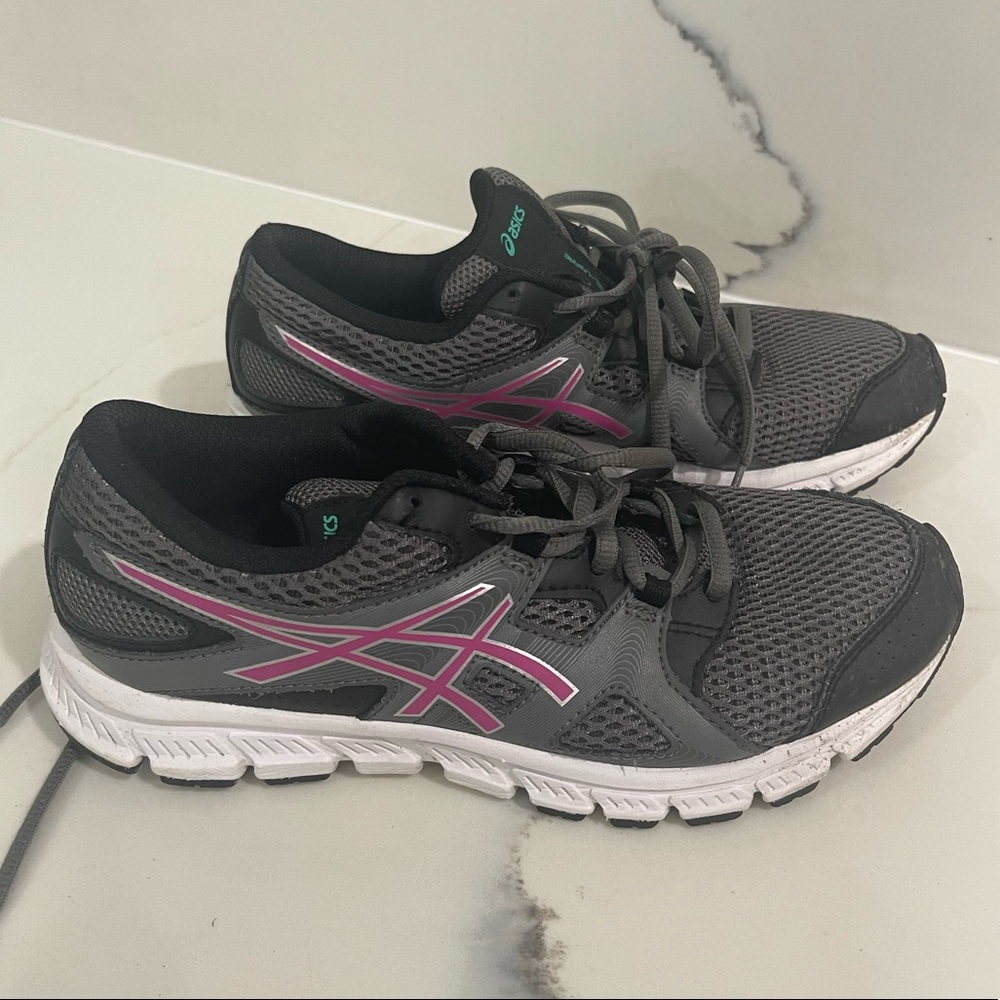 ASICS Gel Unifire TR 2 Women's Running Jogging Shoes Size 6 Gray, Black, Pink
